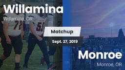 Matchup: Willamina vs. Monroe  2019