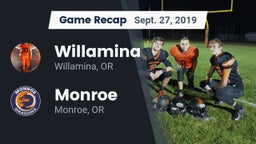 Recap: Willamina  vs. Monroe  2019