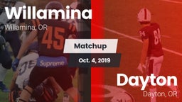 Matchup: Willamina vs. Dayton  2019