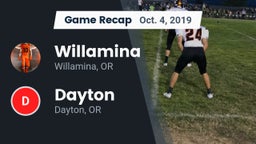 Recap: Willamina  vs. Dayton  2019