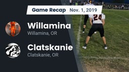 Recap: Willamina  vs. Clatskanie  2019