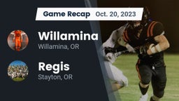 Recap: Willamina  vs. Regis  2023