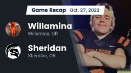 Recap: Willamina  vs. Sheridan  2023