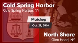 Matchup: Cold Spring Harbor vs. North Shore  2016