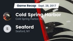 Recap: Cold Spring Harbor  vs. Seaford  2017