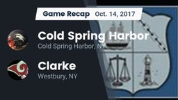 Recap: Cold Spring Harbor  vs. Clarke  2017