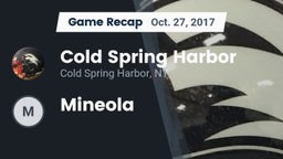 Recap: Cold Spring Harbor  vs. Mineola  2017