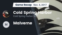 Recap: Cold Spring Harbor  vs. Malverne  2017