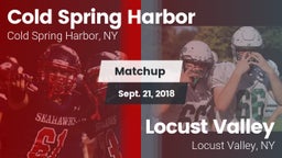 Matchup: Cold Spring Harbor vs. Locust Valley  2018