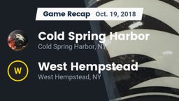 Recap: Cold Spring Harbor  vs. West Hempstead  2018