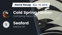 Recap: Cold Spring Harbor  vs. Seaford  2018