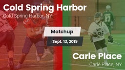 Matchup: Cold Spring Harbor vs. Carle Place  2019