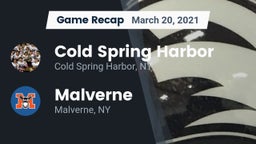 Recap: Cold Spring Harbor  vs. Malverne  2021