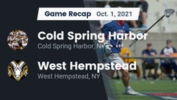Recap: Cold Spring Harbor  vs. West Hempstead  2021