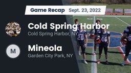 Recap: Cold Spring Harbor  vs. Mineola 2022