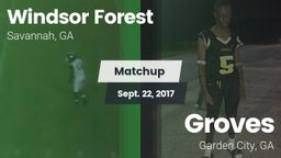 Matchup: Windsor Forest vs. Groves  2017