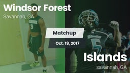 Matchup: Windsor Forest vs. Islands  2017
