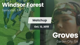 Matchup: Windsor Forest vs. Groves  2018