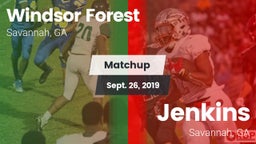 Matchup: Windsor Forest vs. Jenkins  2019