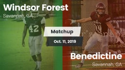 Matchup: Windsor Forest vs. Benedictine  2019