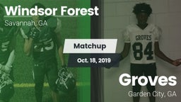 Matchup: Windsor Forest vs. Groves  2019