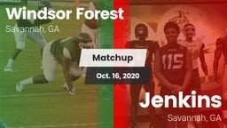 Matchup: Windsor Forest vs. Jenkins  2020