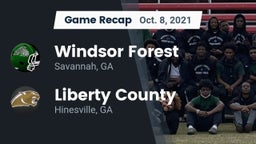 Recap: Windsor Forest  vs. Liberty County  2021