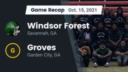 Recap: Windsor Forest  vs. Groves  2021