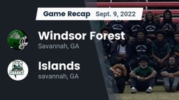Recap: Windsor Forest  vs. Islands  2022