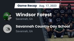 Recap: Windsor Forest  vs. Savannah Country Day School 2023