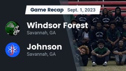 Recap: Windsor Forest  vs. Johnson  2023