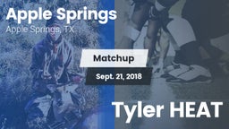 Matchup: Apple Springs vs. Tyler HEAT 2018