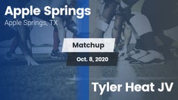 Matchup: Apple Springs vs. Tyler Heat JV 2020