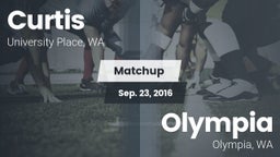 Matchup: Curtis vs. Olympia  2016