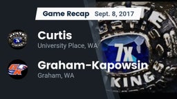Recap: Curtis  vs. Graham-Kapowsin  2017
