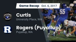 Recap: Curtis  vs. Rogers  (Puyallup) 2017