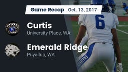 Recap: Curtis  vs. Emerald Ridge  2017