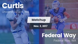 Matchup: Curtis vs. Federal Way  2017