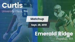 Matchup: Curtis vs. Emerald Ridge  2018