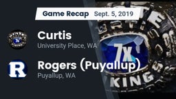 Recap: Curtis  vs. Rogers  (Puyallup) 2019