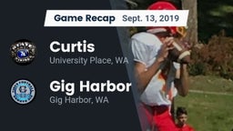 Recap: Curtis  vs. Gig Harbor  2019