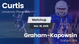 Matchup: Curtis vs. Graham-Kapowsin  2019