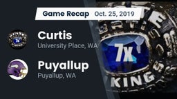 Recap: Curtis  vs. Puyallup  2019