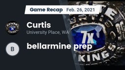 Recap: Curtis  vs. bellarmine prep 2021