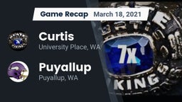 Recap: Curtis  vs. Puyallup  2021