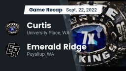 Recap: Curtis  vs. Emerald Ridge  2022