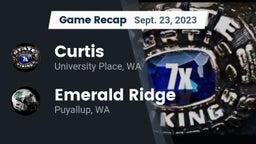 Recap: Curtis  vs. Emerald Ridge  2023