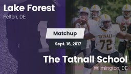 Matchup: Lake Forest vs. The Tatnall School 2017
