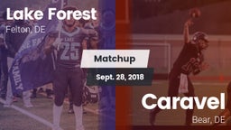 Matchup: Lake Forest vs. Caravel  2018