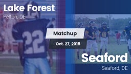 Matchup: Lake Forest vs. Seaford  2018